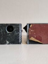 serre-livres taureaux art déco