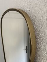 Miroir vintage 1960 rétroviseur asymétrique - 55 x 40 cm