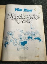 Album vignettes 1973 blanche  neige et les 7 nains  Disney 