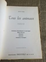 Grand livre tous les animaux de 1959