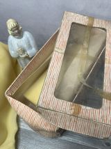 Figurine médicale pate de verre bohème - Art Tchèque