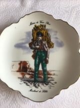 2 assiettes vieux métiers de Paris 