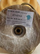 Lampe Athena par Georgia Jacob vintage 70's