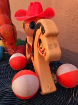 Lot de 2 jouets à tirer