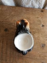 Coquetier zoomorphe chien Yorkshire