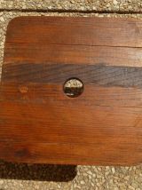 petit tabouret en bois ,vintage