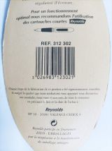 Styl Plume Reynolds plume Ruthenium doré à lOr fin vintage