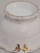 Grand bol en porcelaine de BAYEUX fin xixeme. 