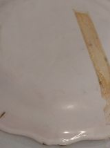 Assiette en faience de MOUSTIERS fin xviiième, début xixème.