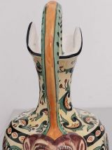 Grande cruche signée FOURMAINTRAUX FRÈRES de la fin xixeme. 