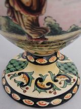 Grande cruche signée FOURMAINTRAUX FRÈRES de la fin xixeme. 