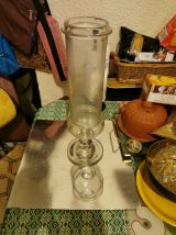 Pot d'apothicaire en verre 