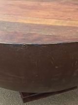 Table basse ronde en bois