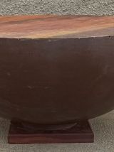 Table basse ronde en bois