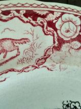 Assiettes parlantes thème chasse