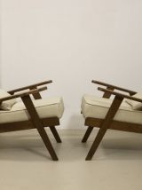  Paire de fauteuils période reconstruction 1950
