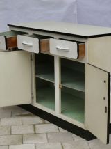 Meuble bas cuisine formica coloris ivoire