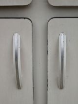 Meuble bas cuisine formica coloris ivoire