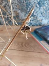 Porte revues Erdecor doré à l'or fin vintage