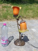 Lampe Tulipe duo signée