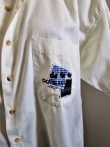 ✅ Chemisier / Blouse Vintage 90' - Côte à Côte