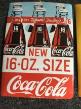 Lot de 3 plaques Coca-Cola 