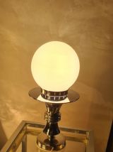 Space age mid-century vintage 1970s lampe de table d’appoint