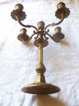 chandelier laiton, vintage