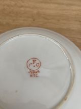Soucoupes porcelaine japonaise 