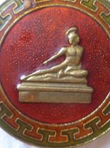 pince  emaillée , vintage 