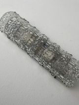 ANCIENNE APPLIQUE RECTANGULAIRE VINTAGE