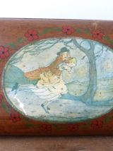 Boite en bois art nouveau 1900