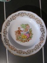 12 Assiettes Creuses Haute Porcelaine Berry