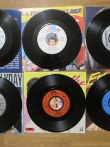 Vinyles 10 Disques 45 Tours - Années 80-90 