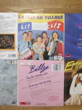 Vinyles 10 Disques 45 Tours - Années 80-90 