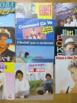 Vinyles 10 Disques 45 Tours - Années 80-90