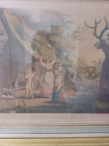 Gravure anglaise XVIIIème 