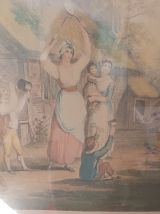 Gravure anglaise XVIIIème 