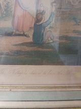 Gravure anglaise XVIIIème 