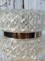 suspension en verre des années 60