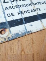 Plaque de signalisation