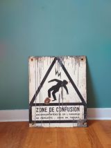 Plaque de signalisation