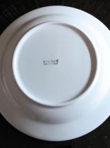 Ancien plat en céramique italienne - Motif paon - Sodicam