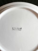 Ancien plat en céramique italienne - Motif paon - Sodicam