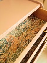 Commode vintage pieds compas