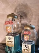 duo de distributeur  big 37cm   et  28cm    vert metal et or