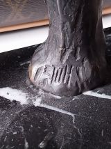 Statue en bronze elephant art deco