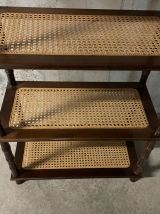 Etagère cannée 