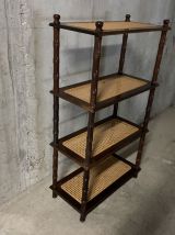 Etagère cannée 