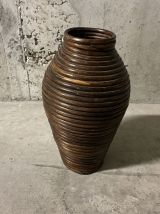 Vase en rotin